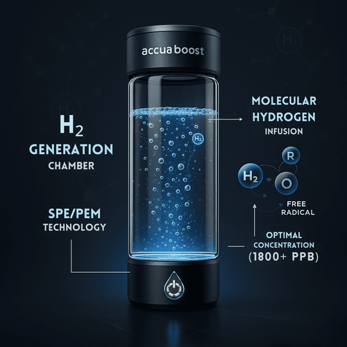 Hydrogen Water Bottle | AccuaBoost