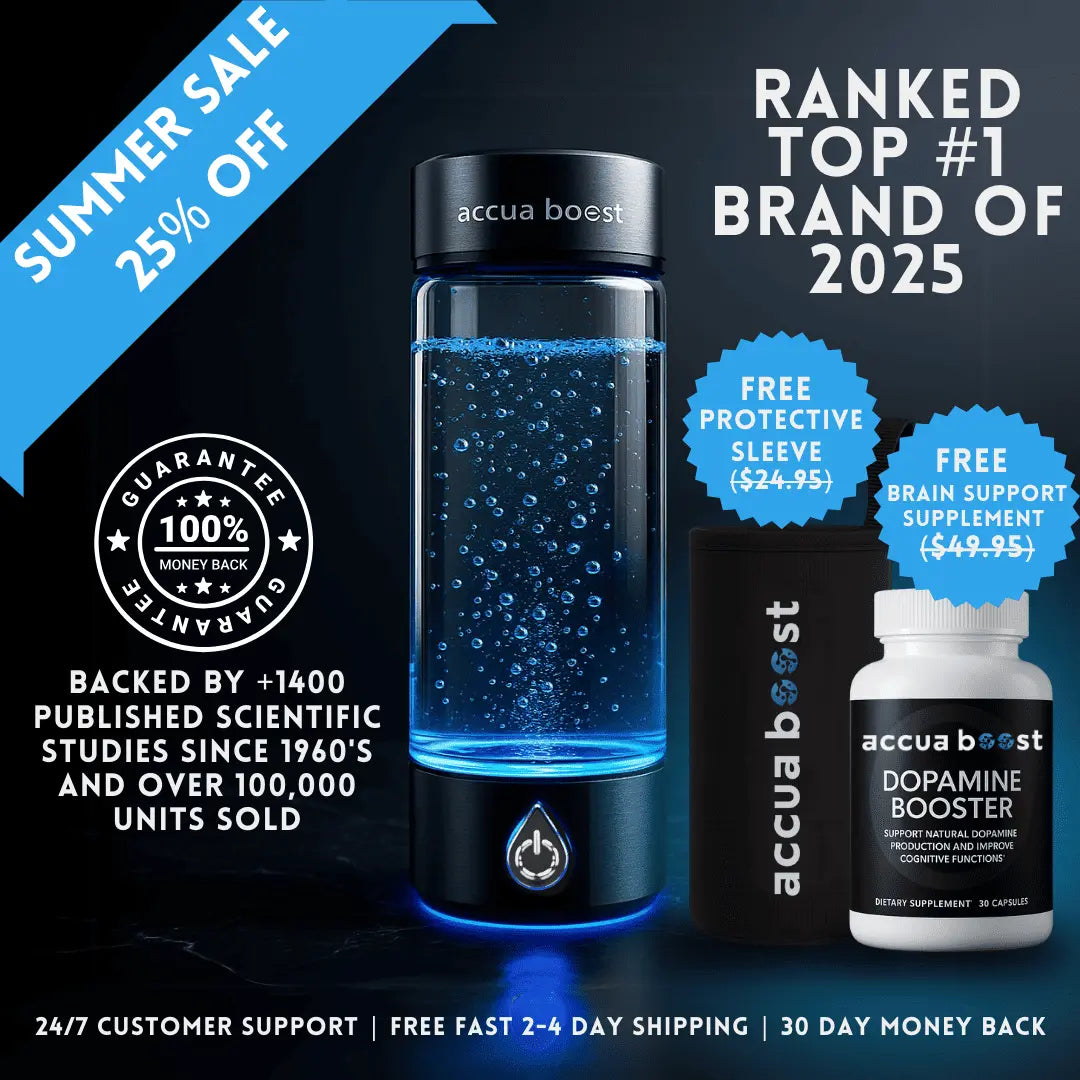 Hydrogen Water Bottle AccuaBoost Hydrogen water bottle accuaboost