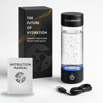 AccuaBoost Hydrogen Water Bottle