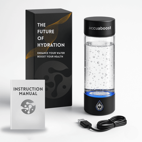 AccuaBoost Hydrogen Water Bottle