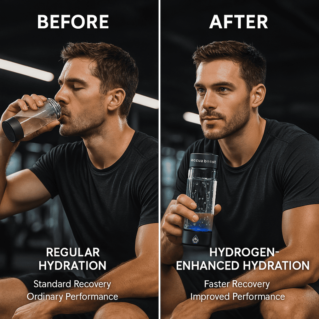 AccuaBoost Hydrogen Water Bottle