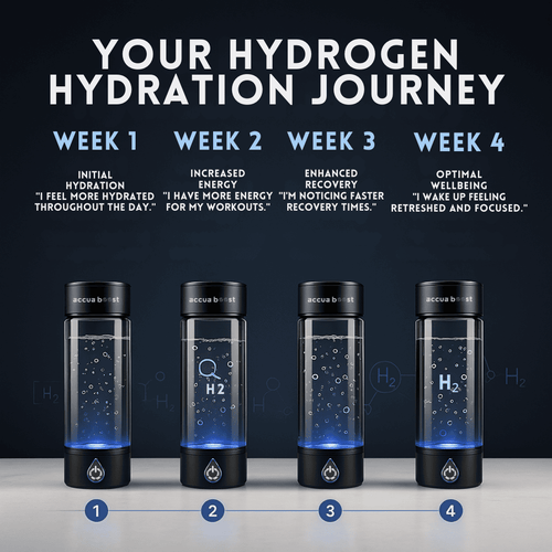 AccuaBoost Hydrogen Water Bottle