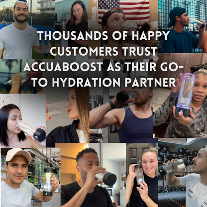 AccuaBoost Hydrogen Water Bottle