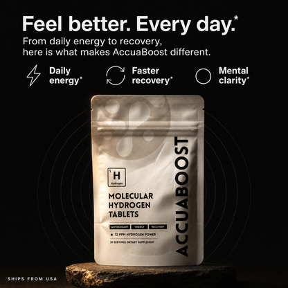 Hydrogen Water Tablets - AccuaBoost AccuaBoost