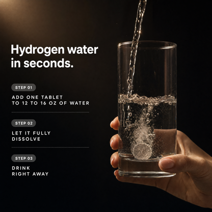 Hydrogen Water Tablets - AccuaBoost AccuaBoost