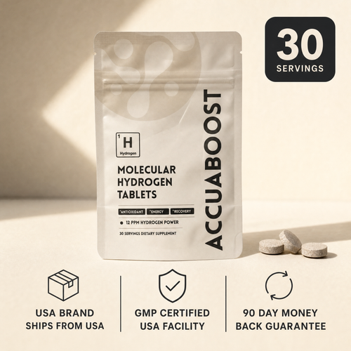 Hydrogen Water Tablets - AccuaBoost AccuaBoost