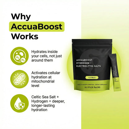 Electrolytes Salts + Hydrogen AccuaBoost