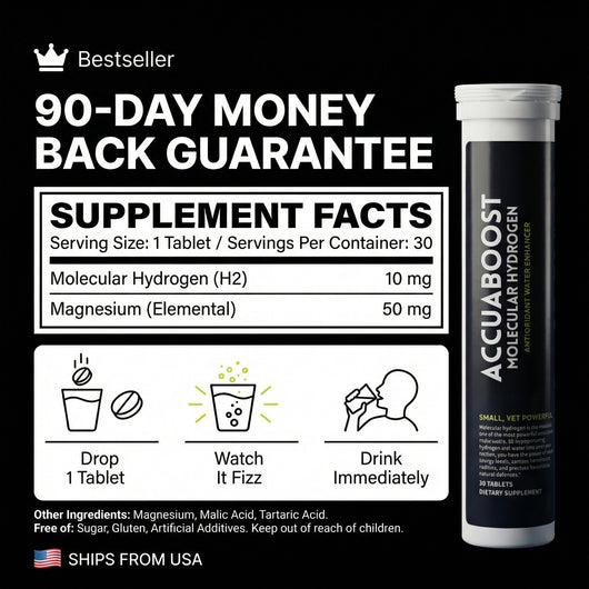 Molecular Hydrogen Water Tabs