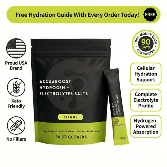 Electrolyte Salts + Hydrogen AccuaBoost