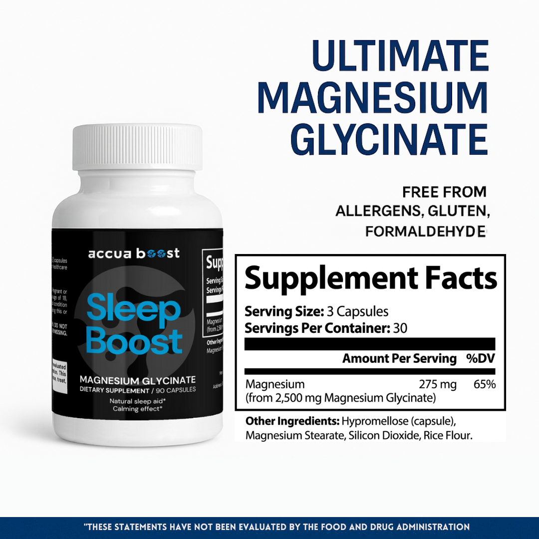 Sleep Boost | Magnesium Glycinate Formula